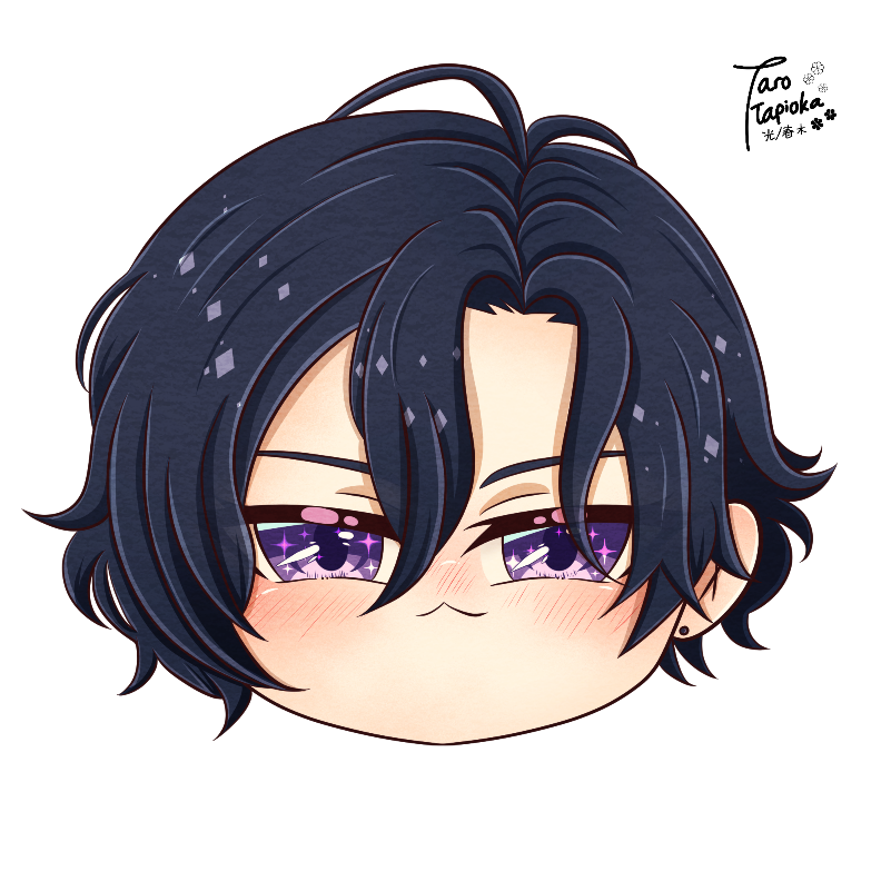 Chibi Headshot Full Rendered